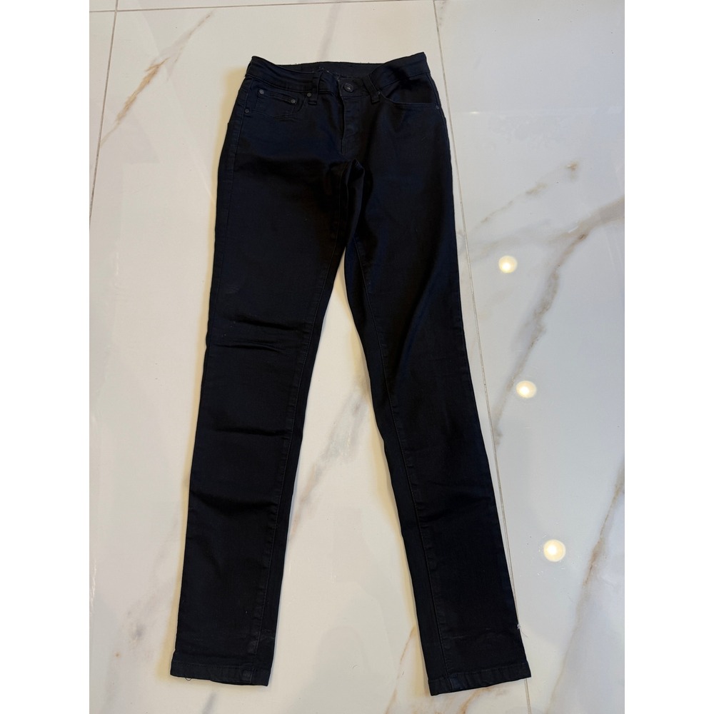 Monkey Ride Jeans Womens Black Skinny‎ Jeans Size 5 P6004C Premium Denim